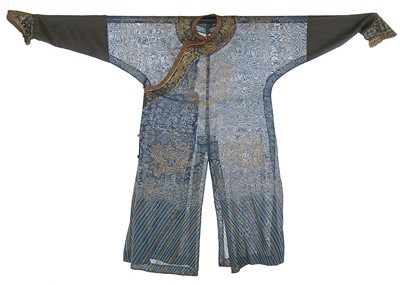 Lot 524 - A summer gauze dragon robe, jifu, Chinese,...