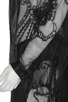Lot 474 - Three black dresses, 1930s
