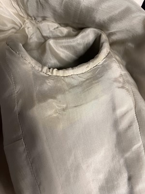Lot 438 - A Christian Dior New York cream wool twill ensemble, 1960s