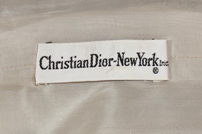 Lot 438 - A Christian Dior New York cream wool twill ensemble, 1960s