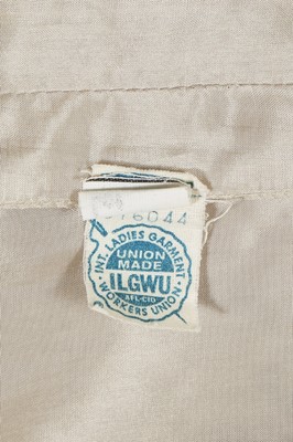 Lot 438 - A Christian Dior New York cream wool twill ensemble, 1960s