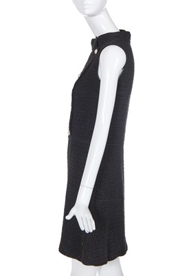 Lot 69 - A Chanel black silk dress, modern
