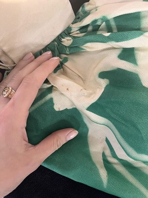 Lot 392 - A Catherine Buckley printed silk 'pond' dress 1970s