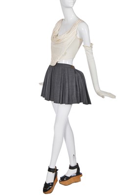 Lot 246 - A Vivienne Westwood complete Centaurella ensemble 'Britain Must Go Pagan', Spring-Summer, 1988