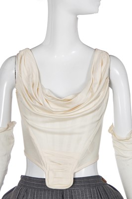 Lot 246 - A Vivienne Westwood complete Centaurella ensemble 'Britain Must Go Pagan', Spring-Summer, 1988
