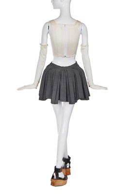 Lot 246 - A Vivienne Westwood complete Centaurella ensemble 'Britain Must Go Pagan', Spring-Summer, 1988