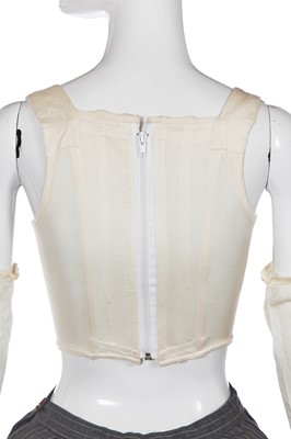 Lot 246 - A Vivienne Westwood complete Centaurella ensemble 'Britain Must Go Pagan', Spring-Summer, 1988