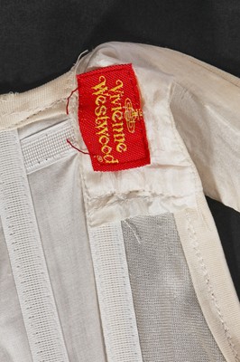Lot 246 - A Vivienne Westwood complete Centaurella ensemble 'Britain Must Go Pagan', Spring-Summer, 1988