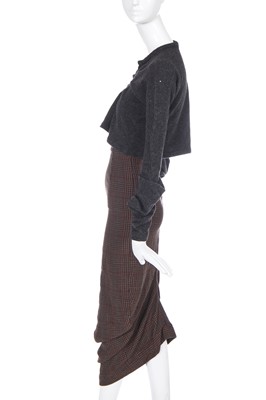 Lot 291 - A rare John Galliano showpiece ensemble, 'Forgotten Innocents' collection, Autumn-Winter 1986-87