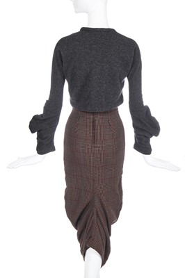 Lot 291 - A rare John Galliano showpiece ensemble, 'Forgotten Innocents' collection, Autumn-Winter 1986-87