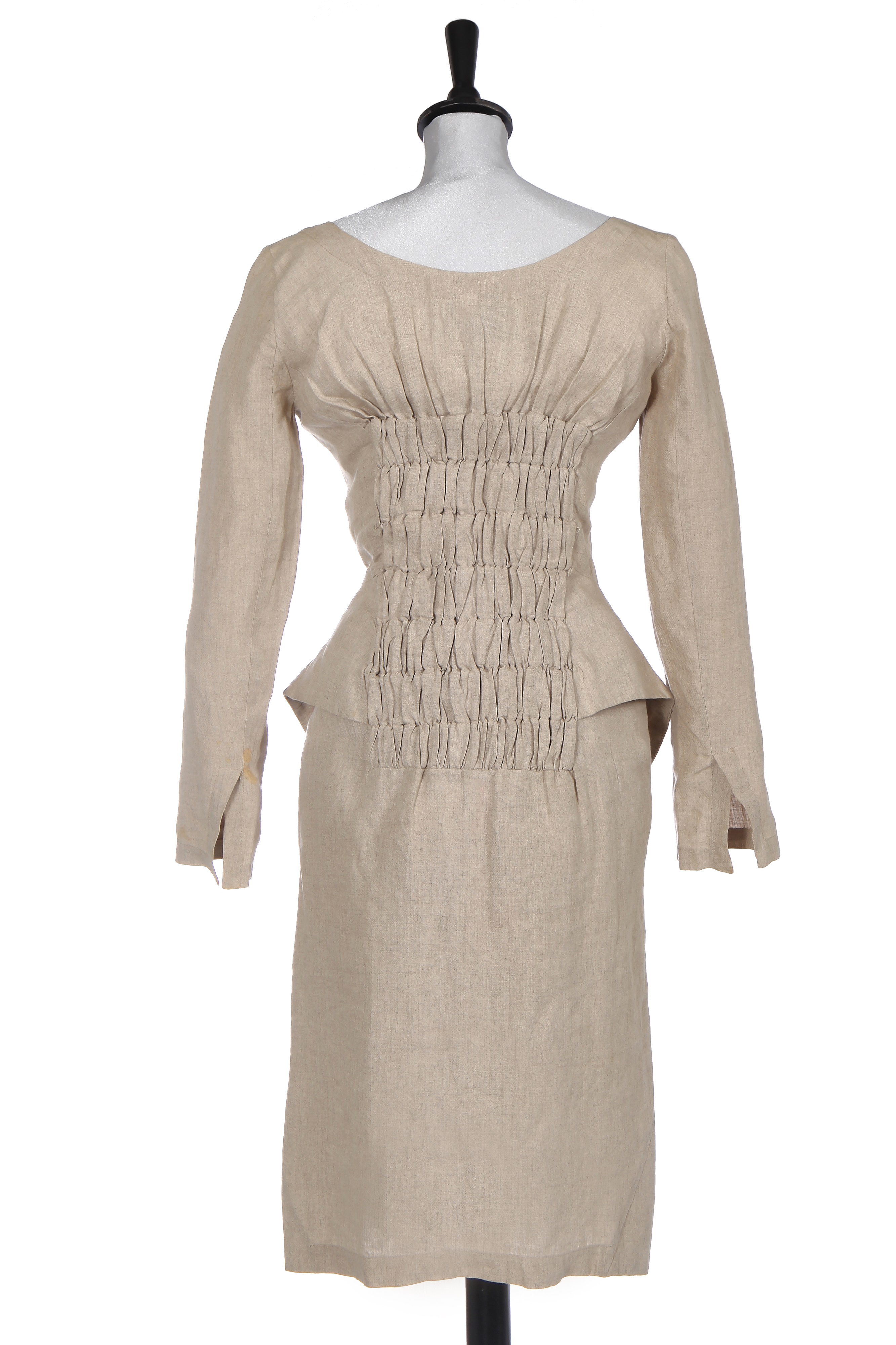 Lot 292 - A rare John Galliano linen 'Scissor-Pleat'