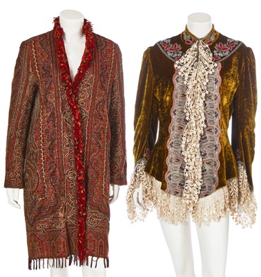 Lot 124 - Two embellished jackets, 2000s