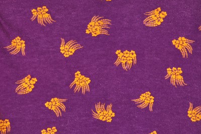 Lot 92 - A Biba floral printed cotton jersey ensemble, circa 1973
