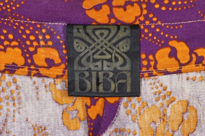 Lot 92 - A Biba floral printed cotton jersey ensemble, circa 1973