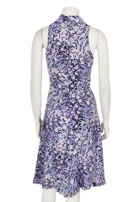 Lot 115 - A Biba floral printed cotton jersey sleeveless summer dress, circa 1974