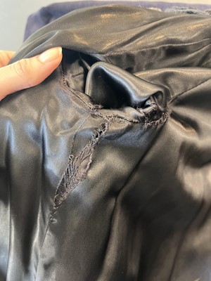 Lot 118 - A Biba faux-fur swing-back coat, circa 1974