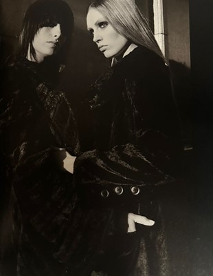 Lot 118 - A Biba faux-fur swing-back coat, circa 1974