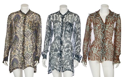 Lot 129 - A large group of designer blouses, 2000-2020