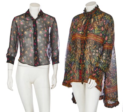 Lot 129 - A large group of designer blouses, 2000-2020