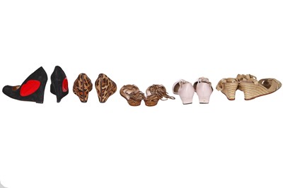 Lot 99 - A group of Christian Louboutin shoes, 2010s