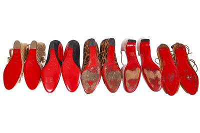 Lot 99 - A group of Christian Louboutin shoes, 2010s