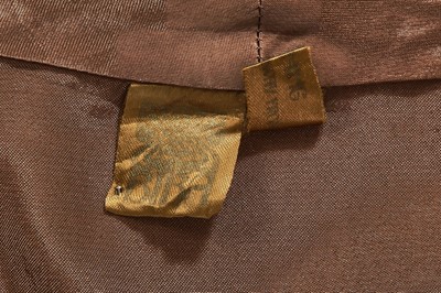 Lot 119 - A Biba bronze satin lounging pyjama set, circa 1974