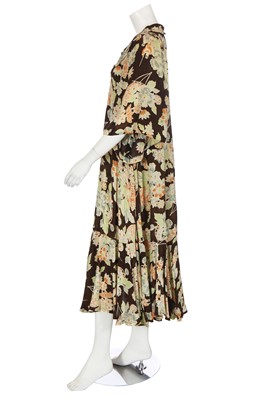Lot 99 - A Biba printed crêpe marocaine maxi dress, circa 1973