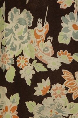 Lot 99 - A Biba printed crêpe marocaine maxi dress, circa 1973