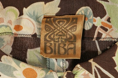 Lot 99 - A Biba printed crêpe marocaine maxi dress, circa 1973