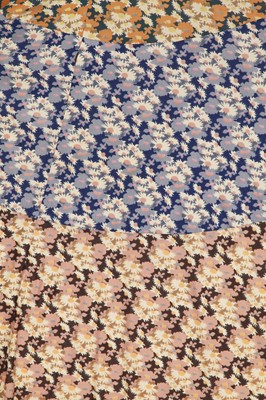 Lot 123 - A Biba floral printed rayon jersey maxi dress, circa 1974