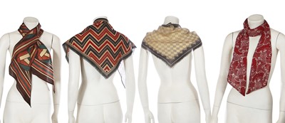 Lot 19 - Four Biba scarfs, 1968-73