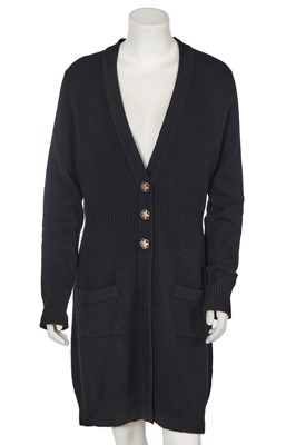 Lot 29 - A Chanel black cashmere cardigan, Autumn-Winter 2007