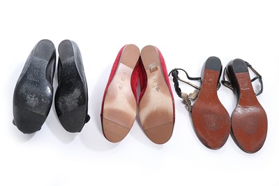 Lot 57 - Designer footwear, 11 pairs including two...