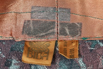 Lot 103 - A Biba green lace robe, circa 1973