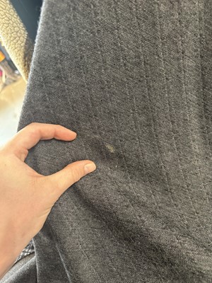 Lot 131 - A Biba black and grey checked polyester maxi coat, circa 1974