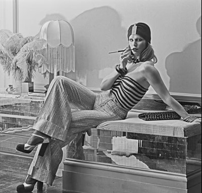 Lot 138 - A Biba trouser ensemble, circa 1974