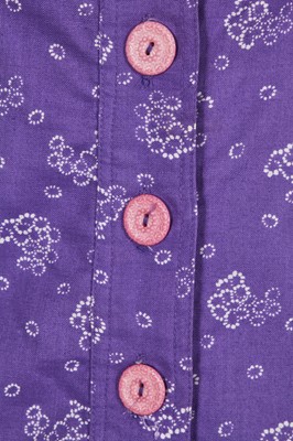 Lot 104 - A Biba printed cotton shirt-dress, circa 1973