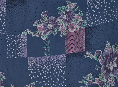 Lot 133 - A Biba printed wool coat dress, circa 1974