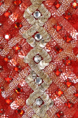 Lot 334 - A Christian Dior London by Marc Bohan sequinned jacket, early 1970s