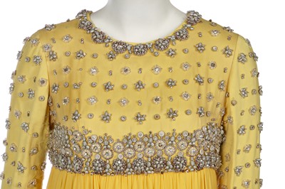 Lot 454 - Two Norman Hartnell couture dresses, 1960s