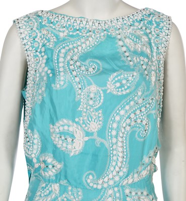 Lot 454 - Two Norman Hartnell couture dresses, 1960s