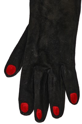 Lot 79 - A group of leather and suede gloves, 1980s