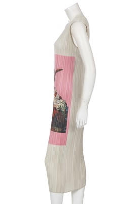 Lot 143 - An Issey Miyake pleated polyester dress, Spring-Summer 2000