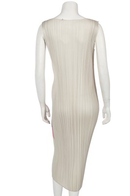 Lot 143 - An Issey Miyake pleated polyester dress, Spring-Summer 2000