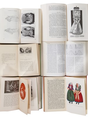 Lot 133 - A large group of fashion and textile books, 1830s-modern