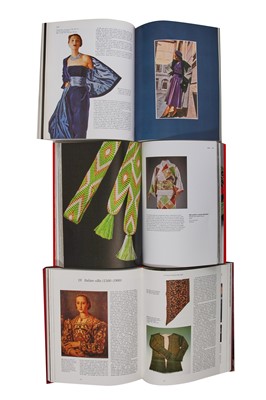 Lot 135 - A good group of textile reference books