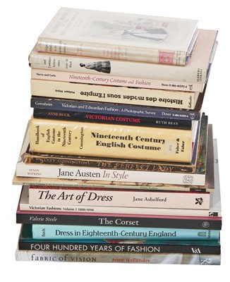 Lot 140 - A group of reference books for nineteenth-century fashion