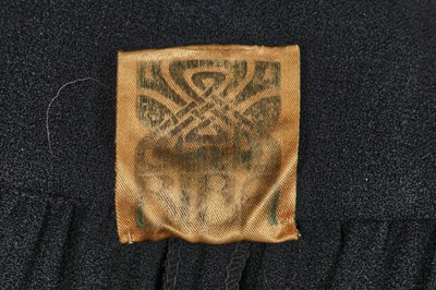 Lot 136 - A Biba moss crêpe wrap dress, circa 1974