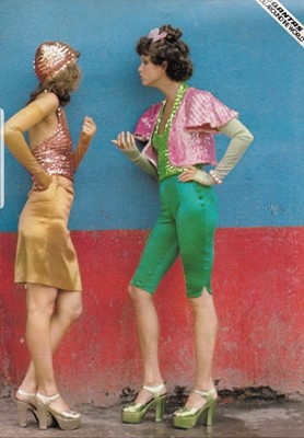 Lot 146 - Two Biba sequinned tops, 1973-74