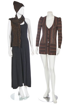 Lot 143 - A group of Biba knitted garments, 1973-74